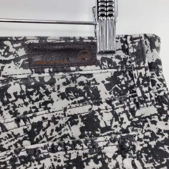 AG Adriano Goldschmied The Legging Super Skinny Jeans White Abstract Print - Picture 6 of 9